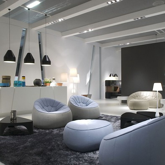 puff como mesa de centro