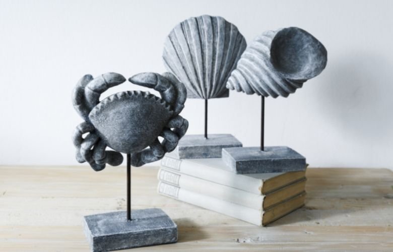 ideias criativas decorar conchas do mar