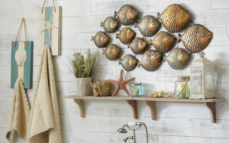 conchas naturais versus artificiais decoração
