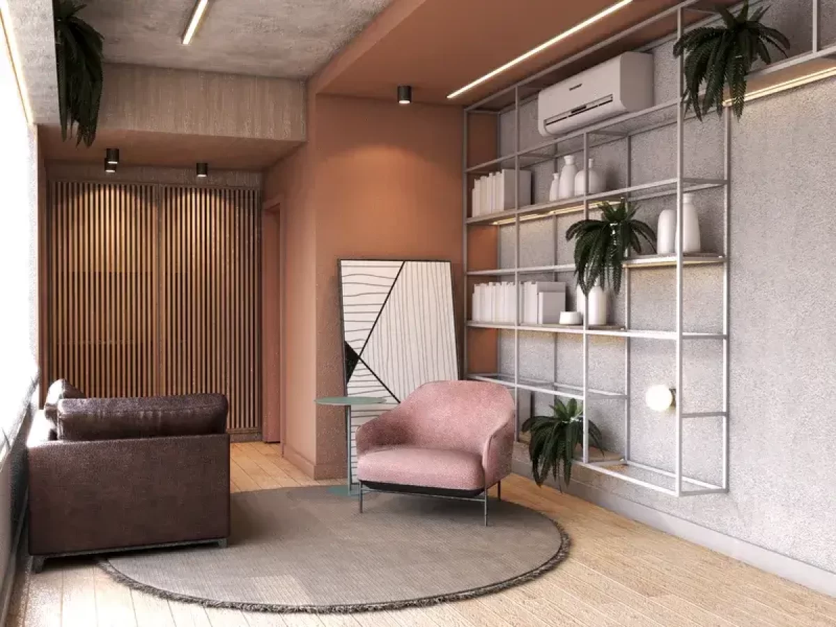 consultório psicologia decoração