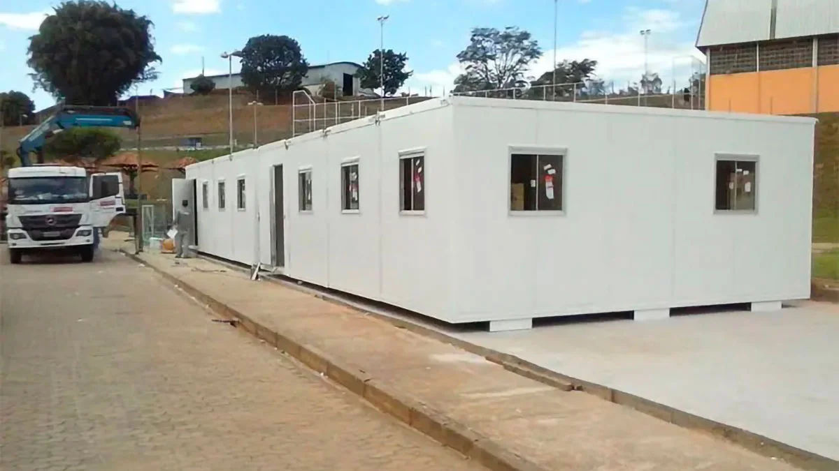 Rapidez construção container