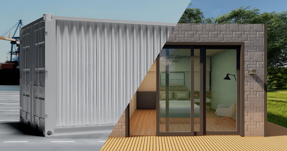 Custo casa container