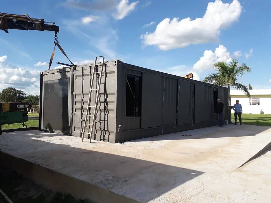 Construção modular container