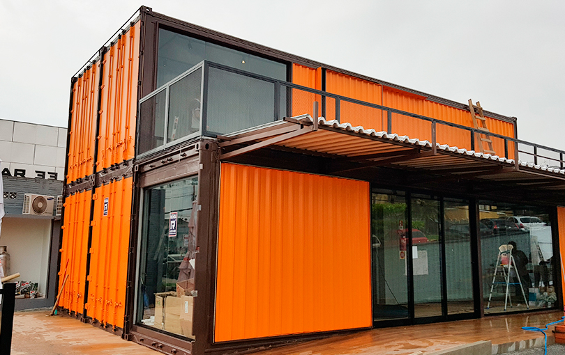 Impermeabilização container