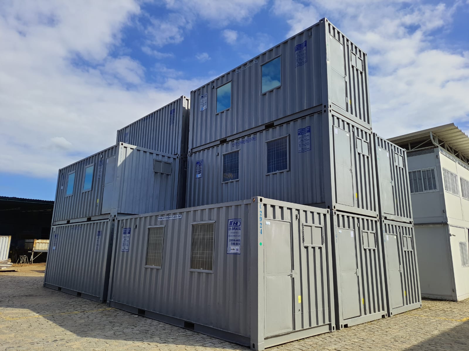 Licenciamento construção container