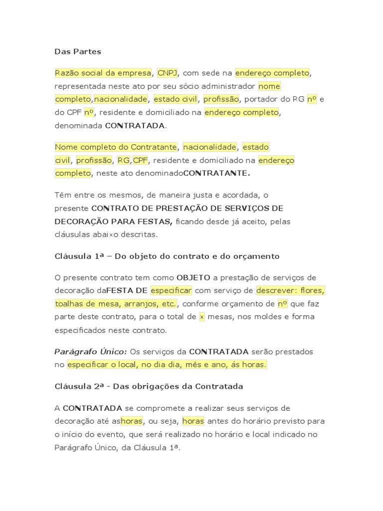 Como escolher o melhor decorador de festas: O que observar no contrato