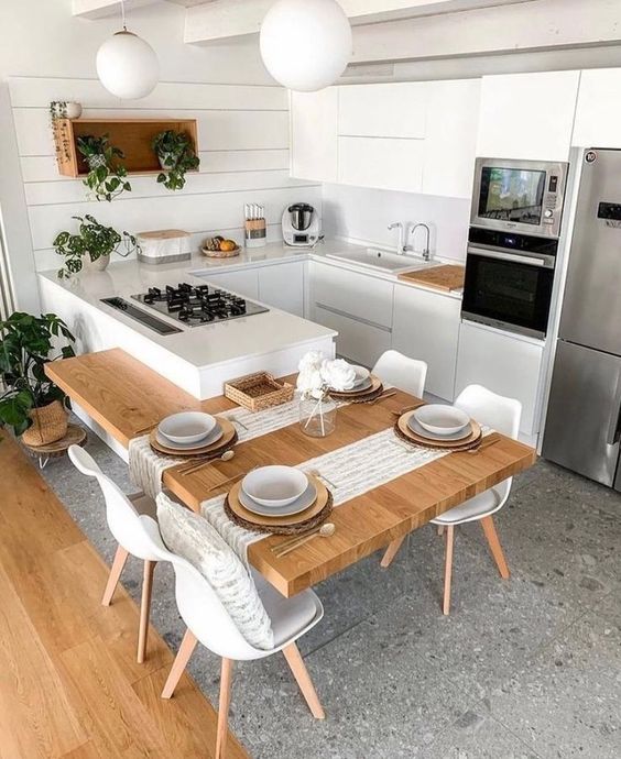 cozinha americana com copa