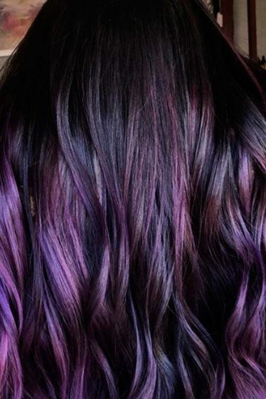 melhores tinturas cor amora para cabelo escuro