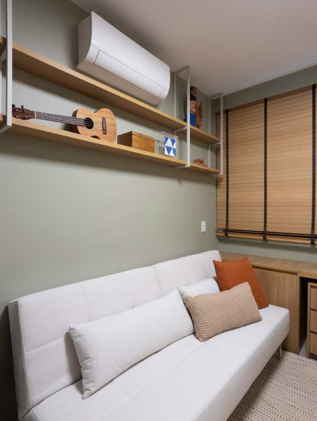 ideias de decoração com cor bege claro para sala