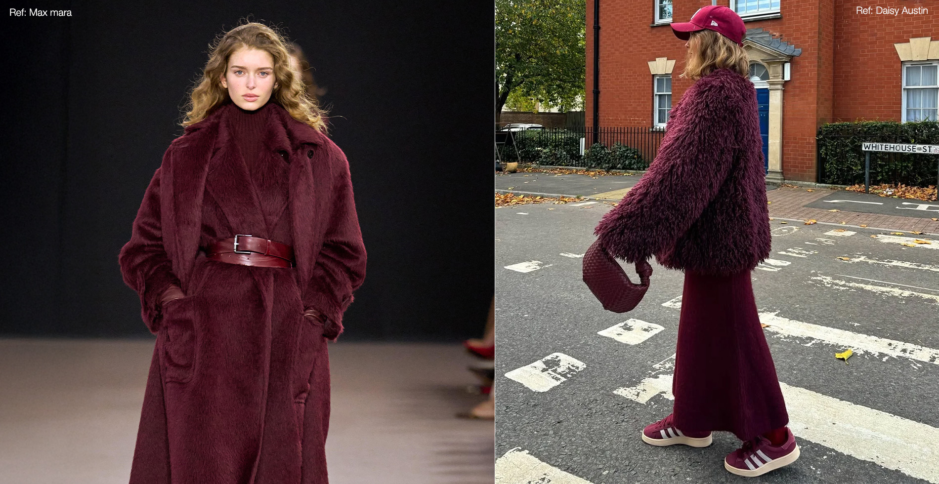 erros ao usar cor bordô