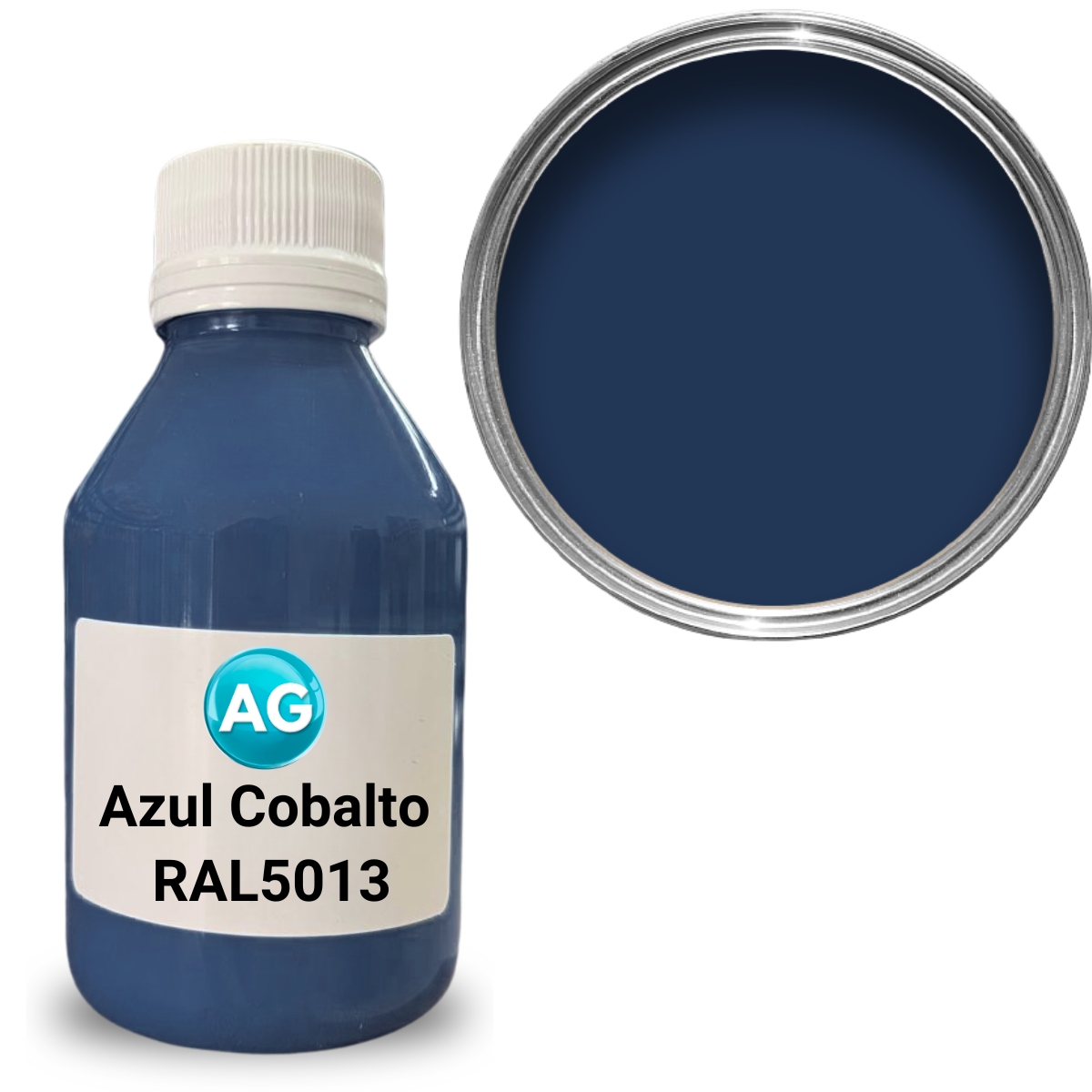 azul vibrante