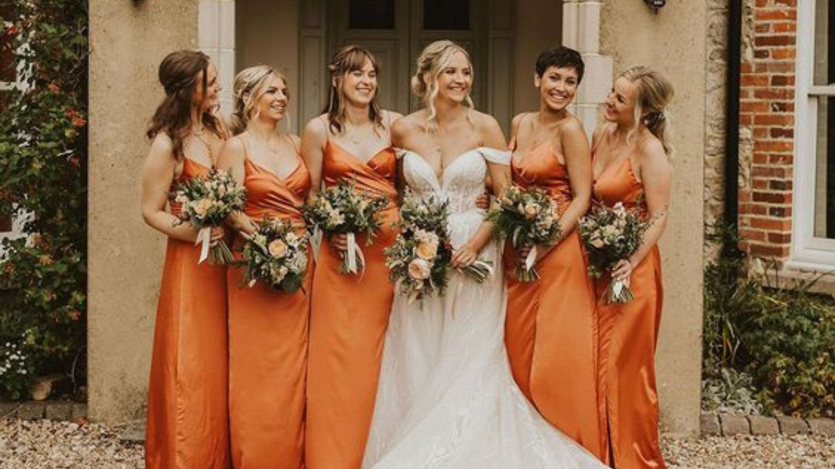 cor laranja queimado