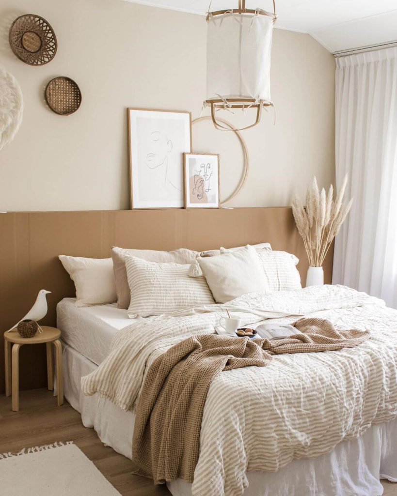cores neutras para quarto de casal