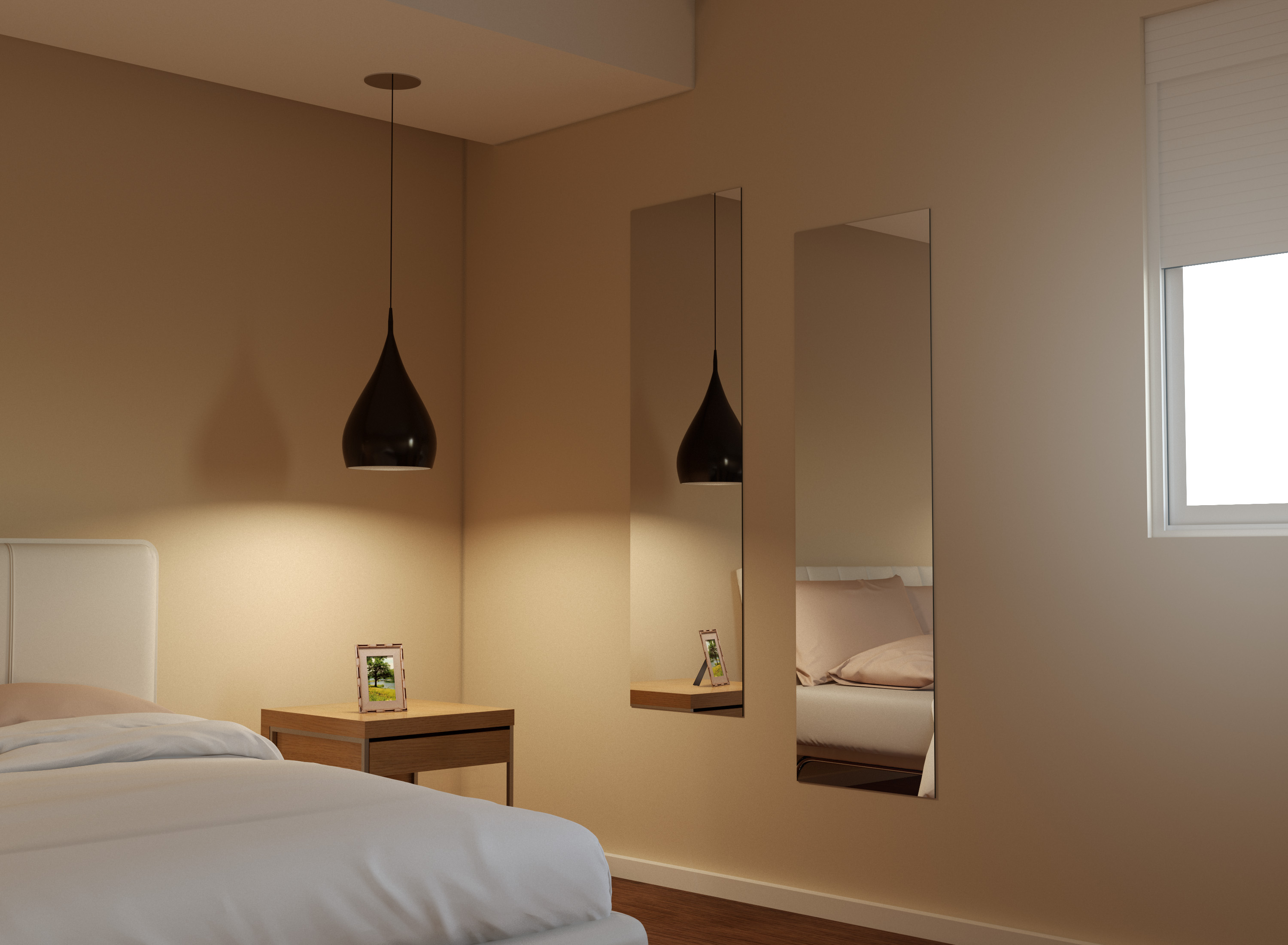 cores neutras para quarto pequeno
