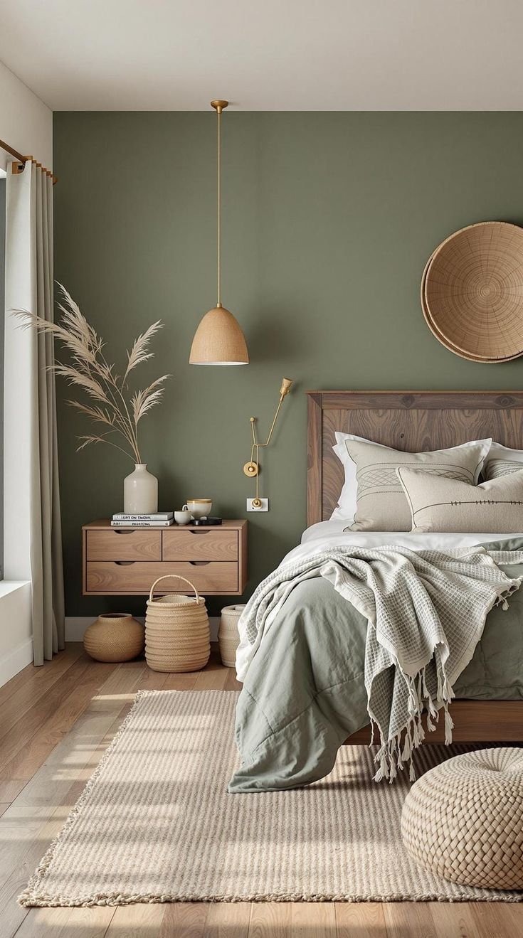 cores neutras para quarto aconchegante