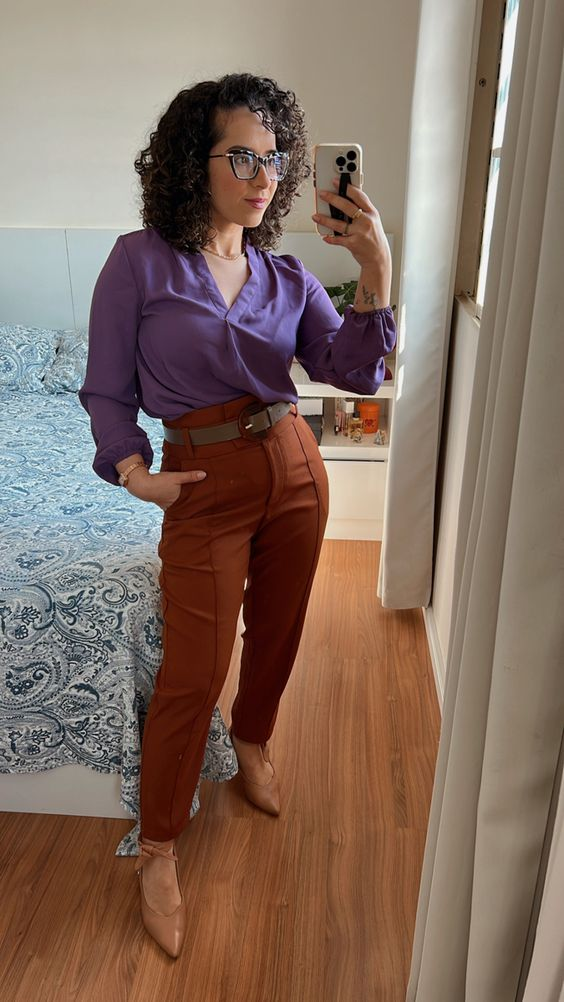 erros ao combinar roxo com verde