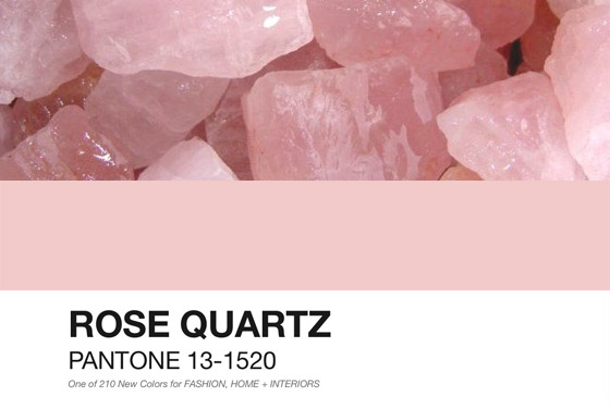 pantone quartzo rosa
