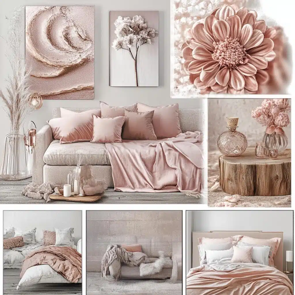 erros comuns ao usar cor rosê na decoração