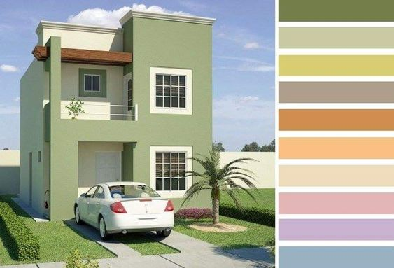 cores de casas externas em condomínio