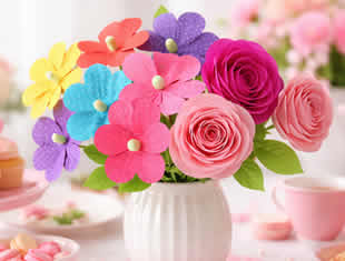 quanto custa um buquê de flores coloridas