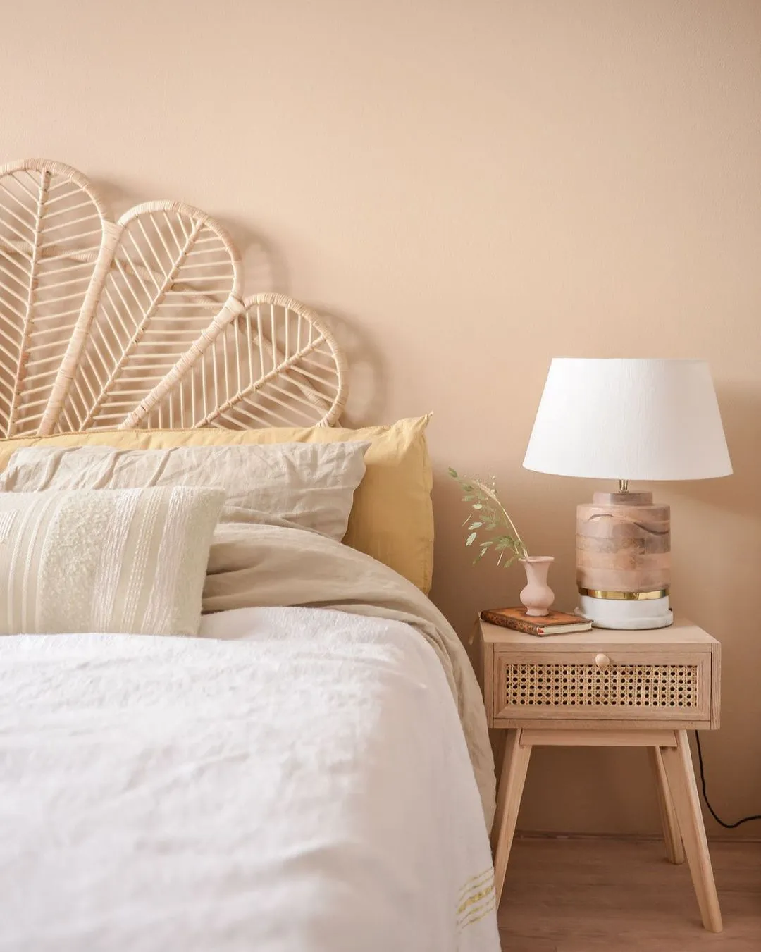 cores terrosas para quarto