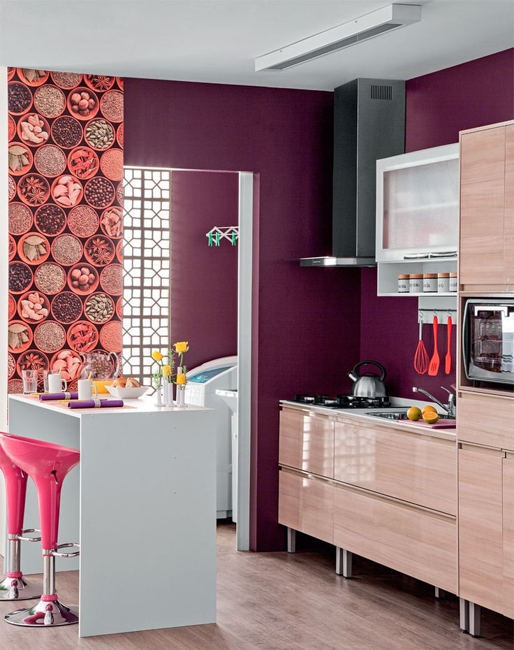 cores para cozinha com pouco sol
