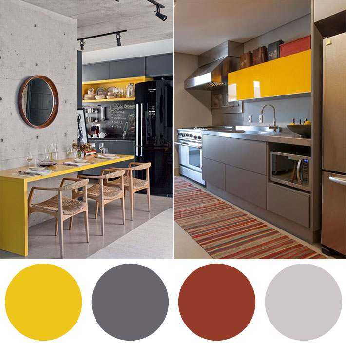 cores para cozinha moderna