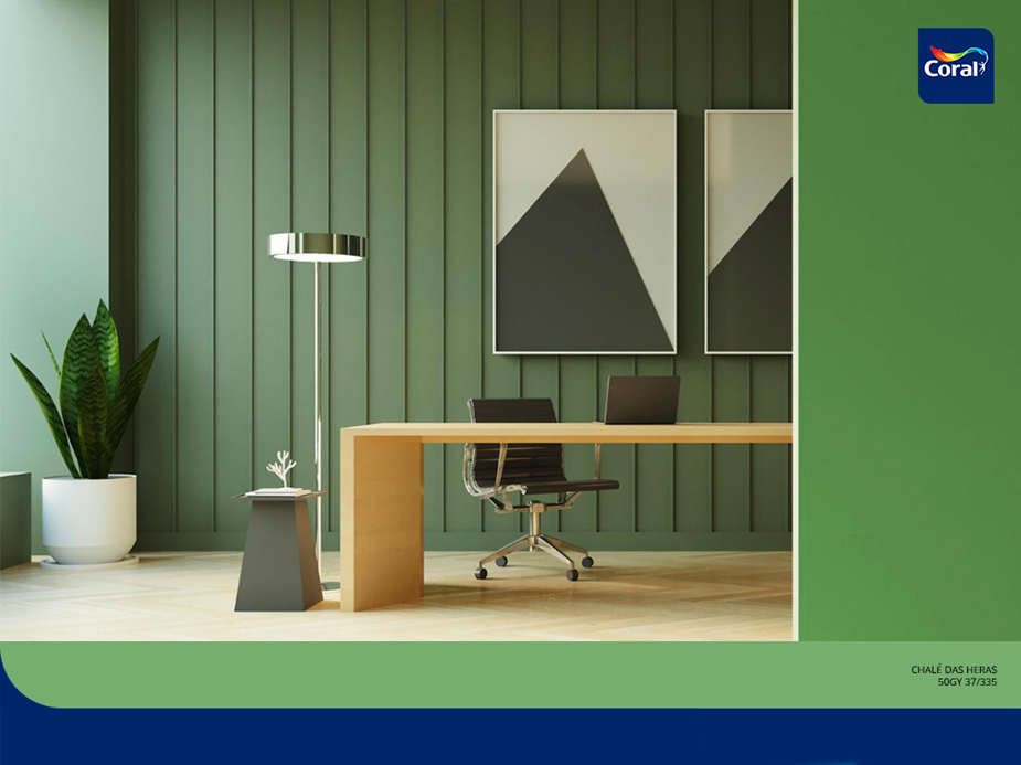 pintar escritório pequeno