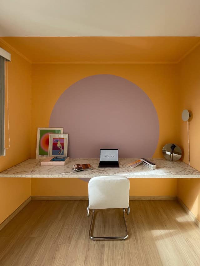 pintar escritório pequeno