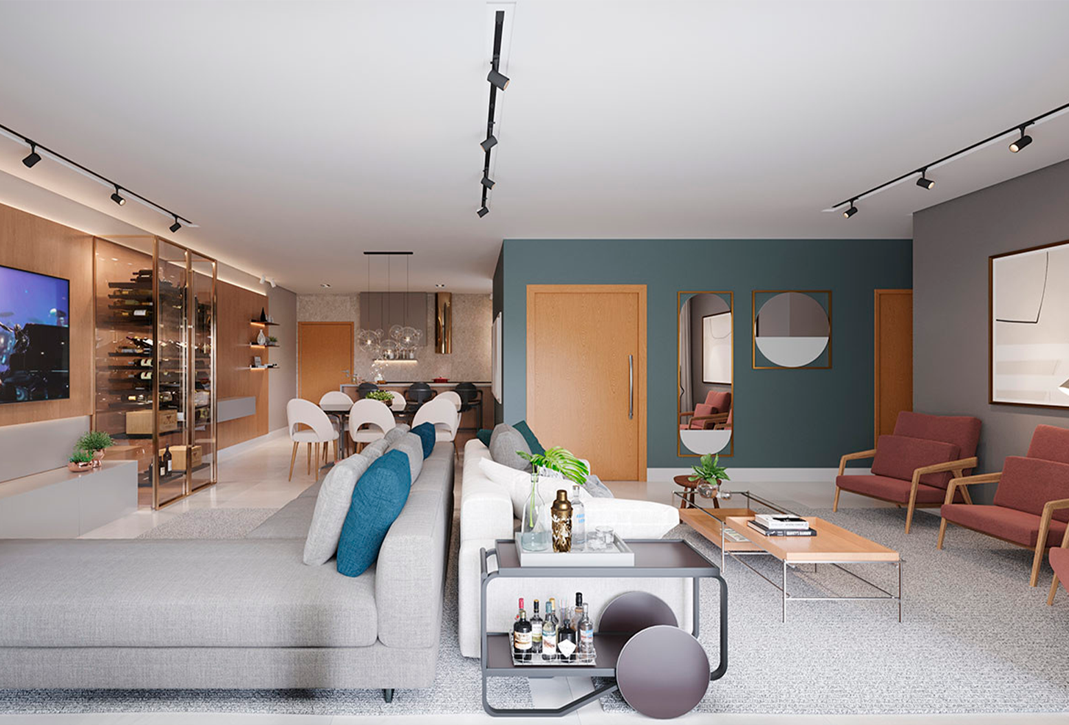 cores de sala 2025 vs 2024