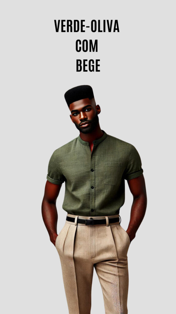 cores que combinam com verde oliva