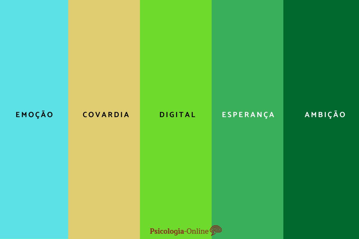 códigos hex verde