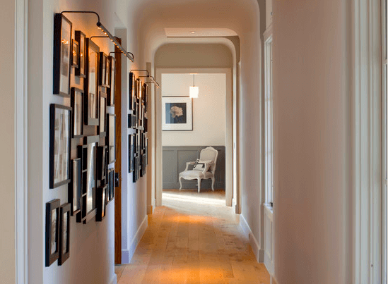 ideias decoração corredor simples
