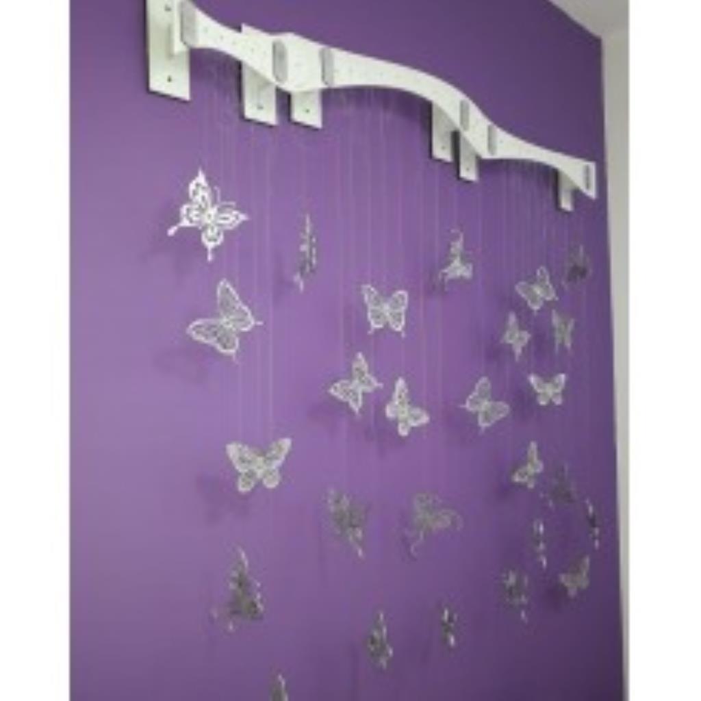 cortina de borboleta para decoração