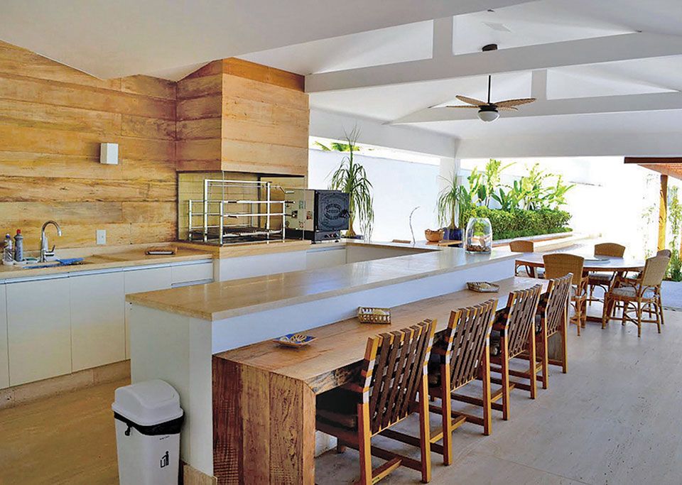 projeto cozinha externa
