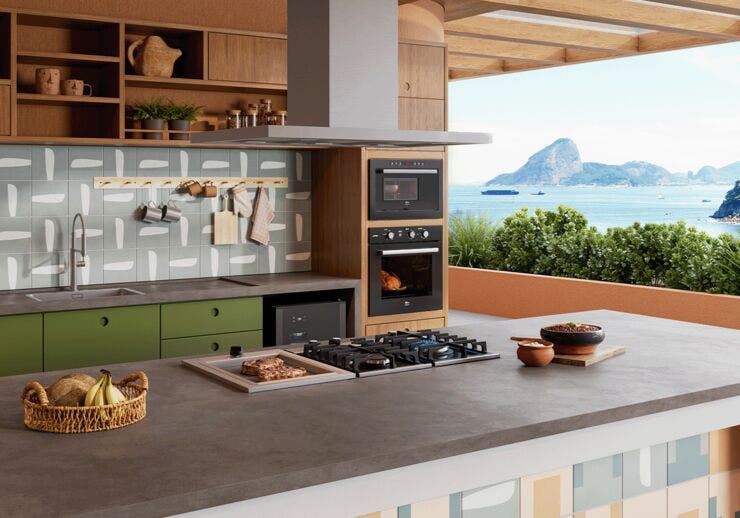 cozinha externa gourmet