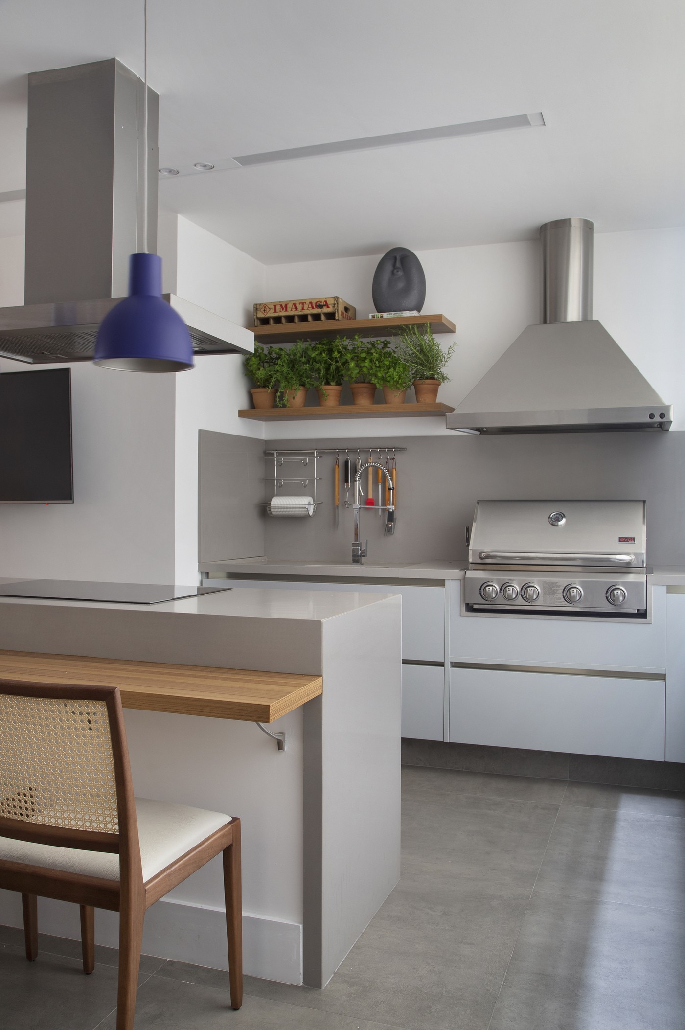 materiais para cozinha com churrasqueira