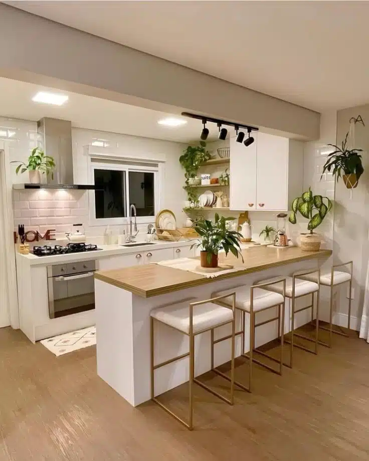 cozinha americana moderna