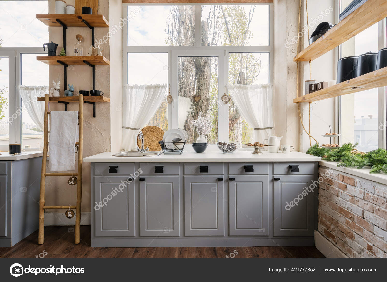 design de interiores escandinavo cozinha