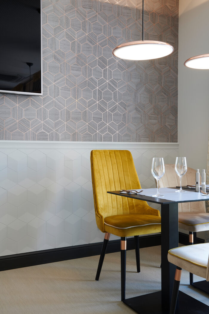 meia parede cozinha americana