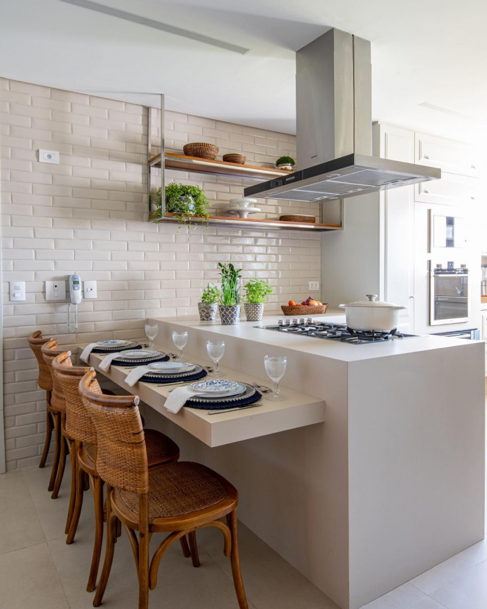 ilha para cozinha pequena