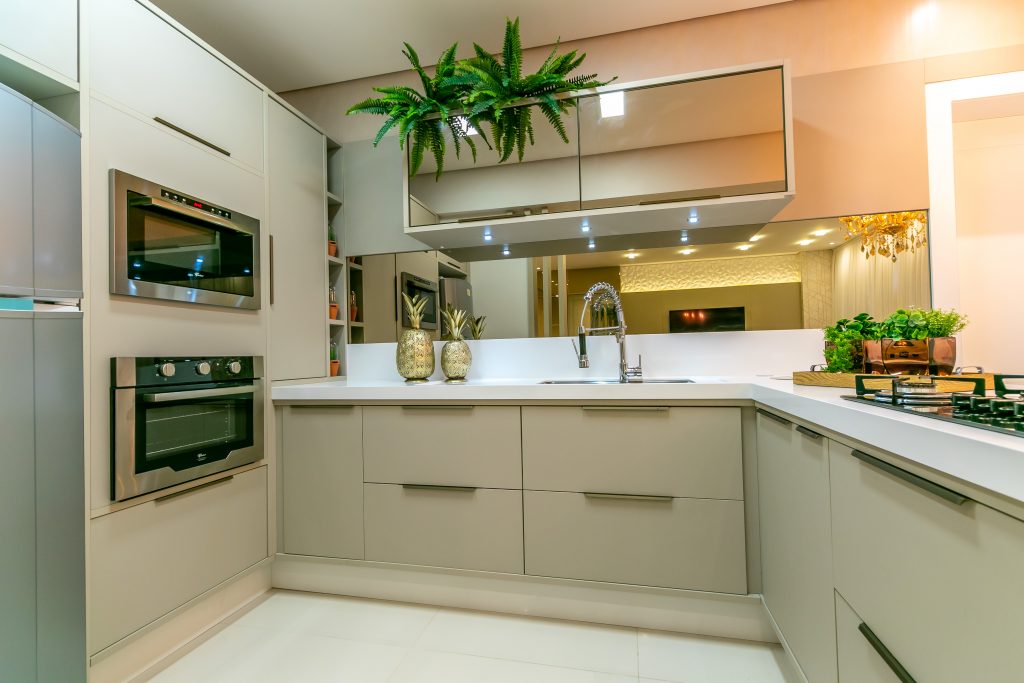 cozinha planejada cores modernas