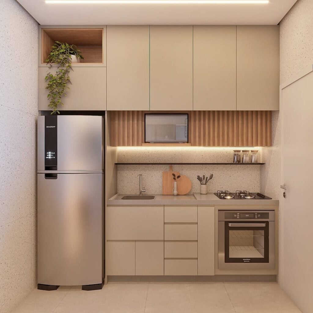 cozinha planejada pequena moderna