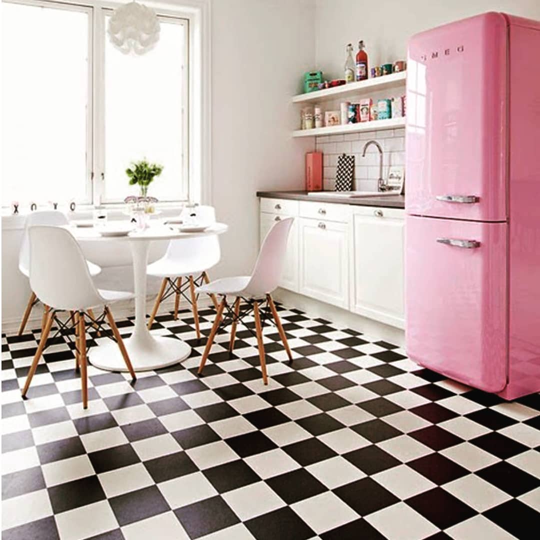 ideias de decoração cozinha retrô simples