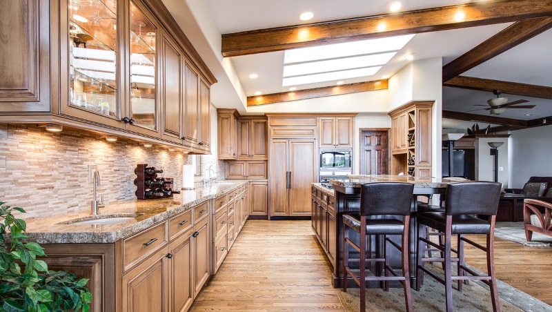 cores para cozinha rústica com fogão a lenha