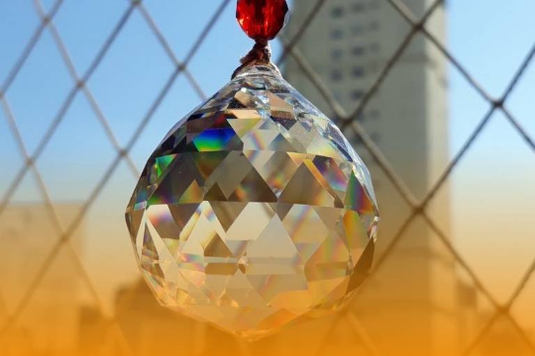 preço cristal multifacetado 108 facetas