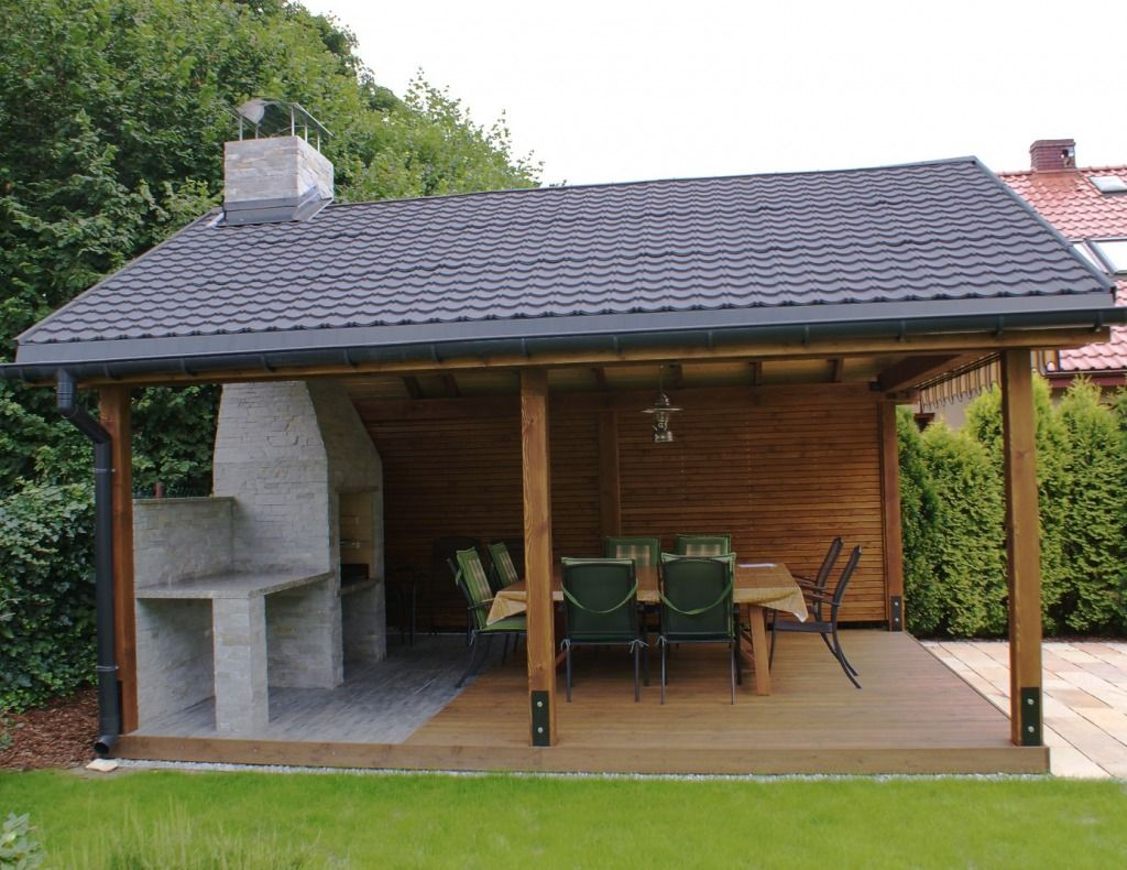 ideias criativas para deck com churrasqueira