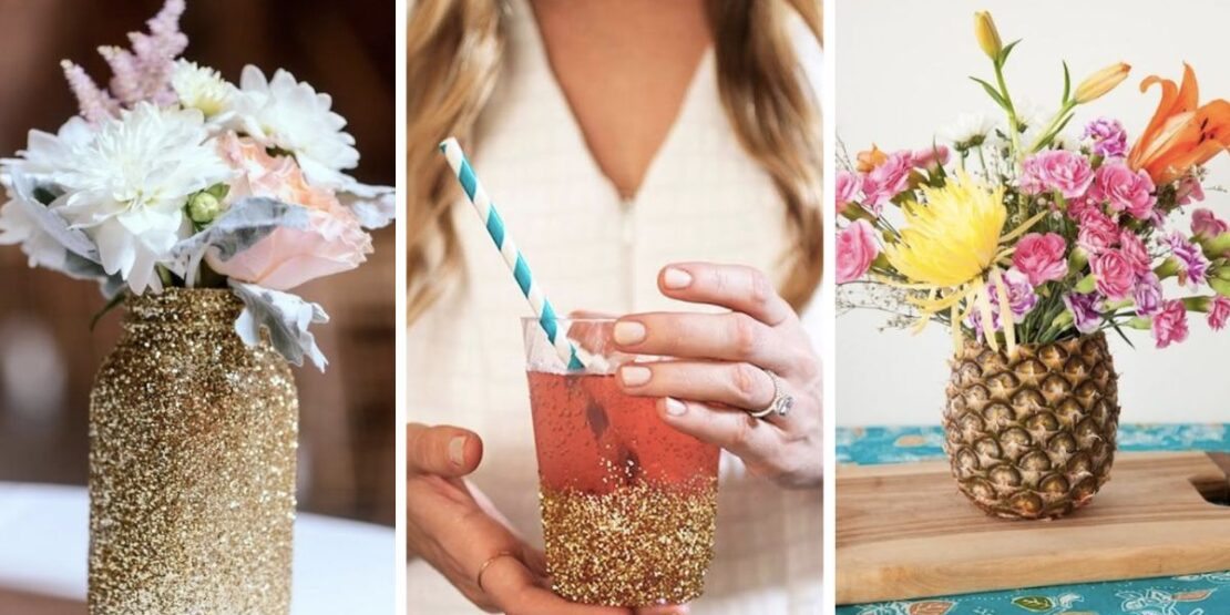 como usar dourado na decoração de festa de 15 anos minimalista