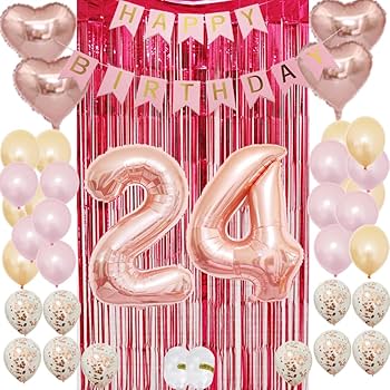 ideias criativas decoração festa 24 anos