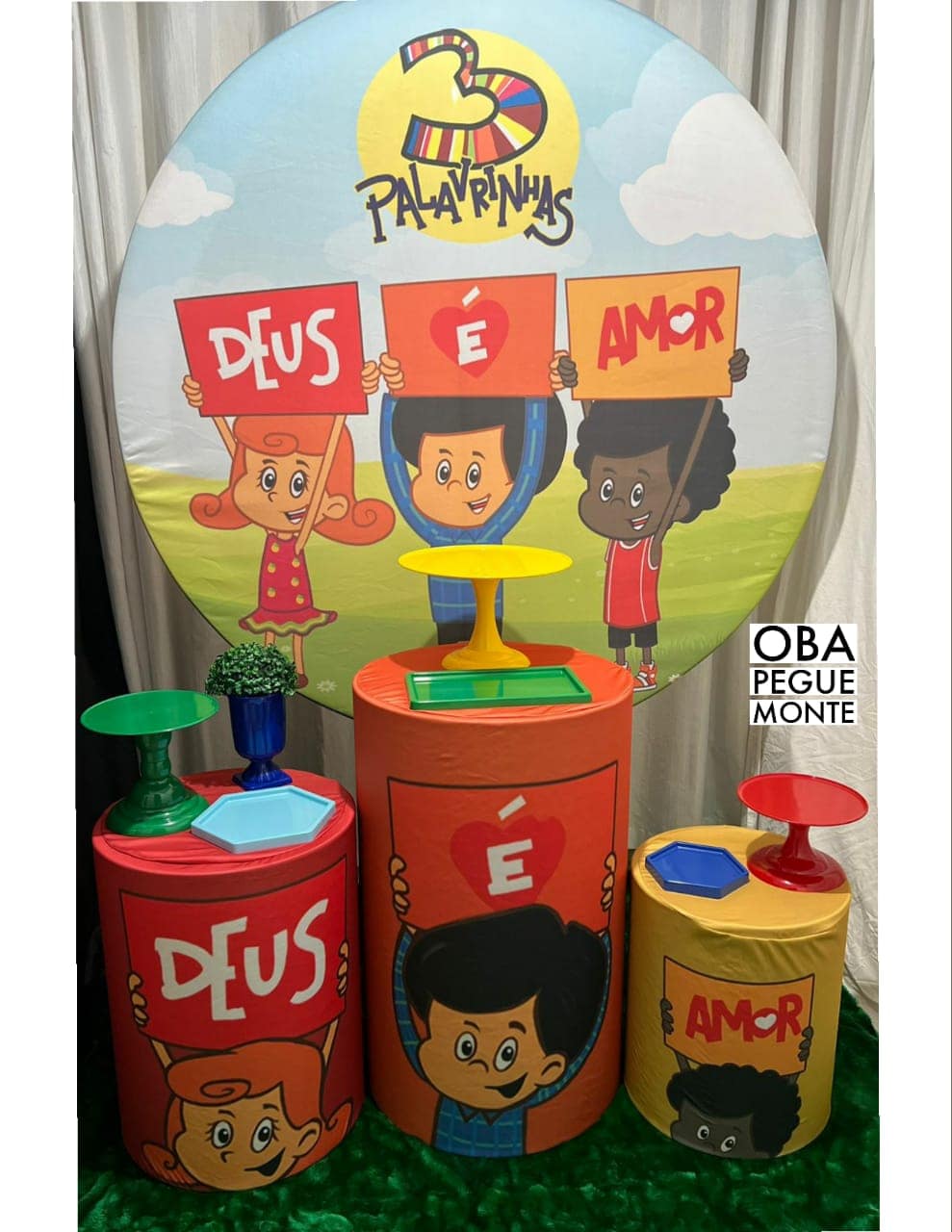 decoração 3 palavrinhas